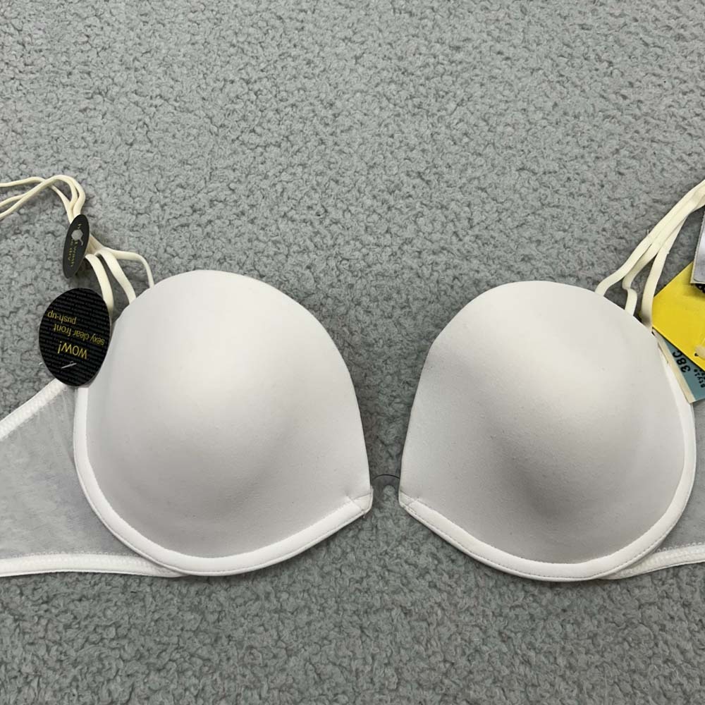 Wonderbra Bra 38c Push Up Bra 7571 Clearly Wonderbra Clear Front Push Up Nwt